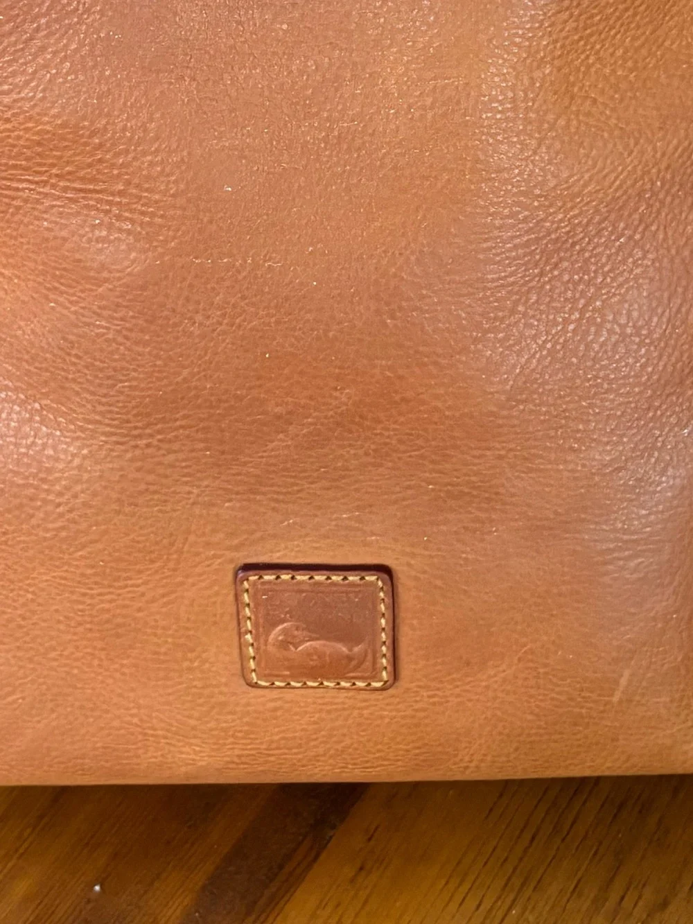 Dooney & Bourke Florentine Collection Natural Tan Hobo Satchel